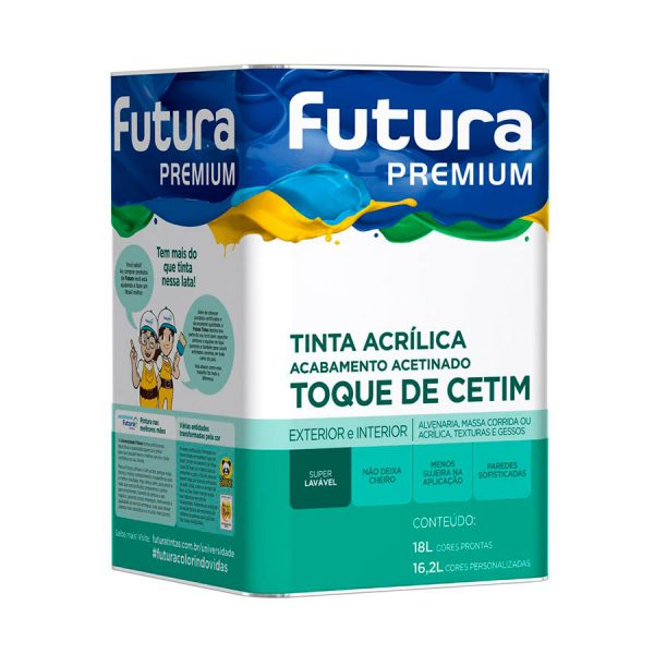 Tinta Acrílica Toque de Cetim