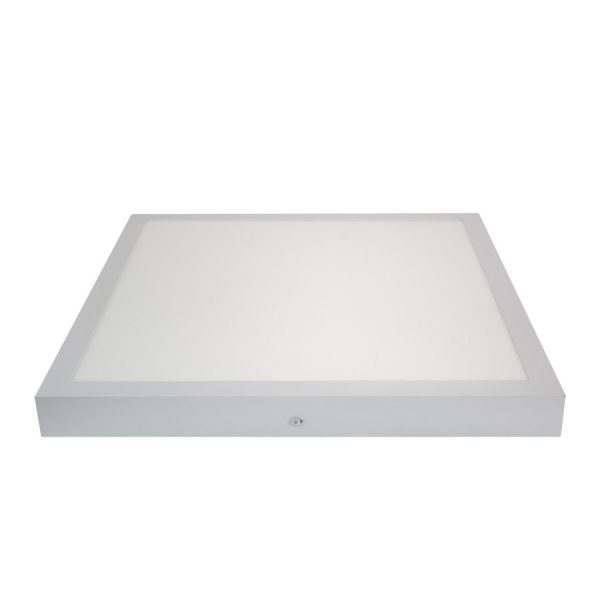 Painel Backlight LED Sobrepor Quadrado Alumínio 32W 6.500K - Branco