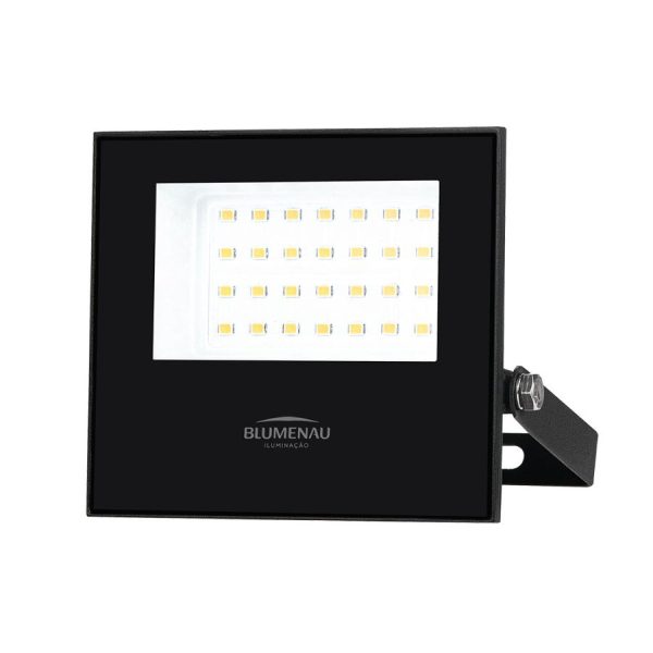 Refletor LED Play 30W Alumínio Bivolt IP66 3.000K